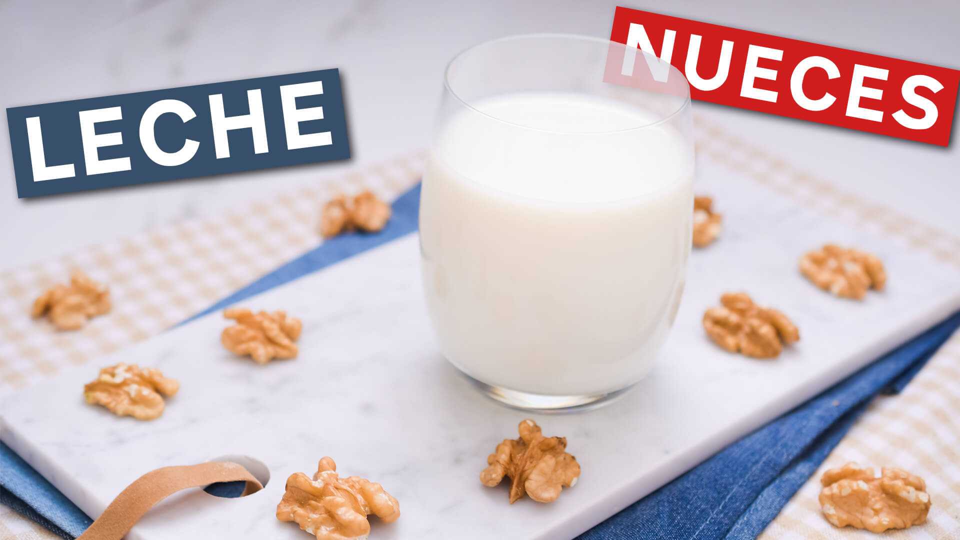 Leche de Nueces