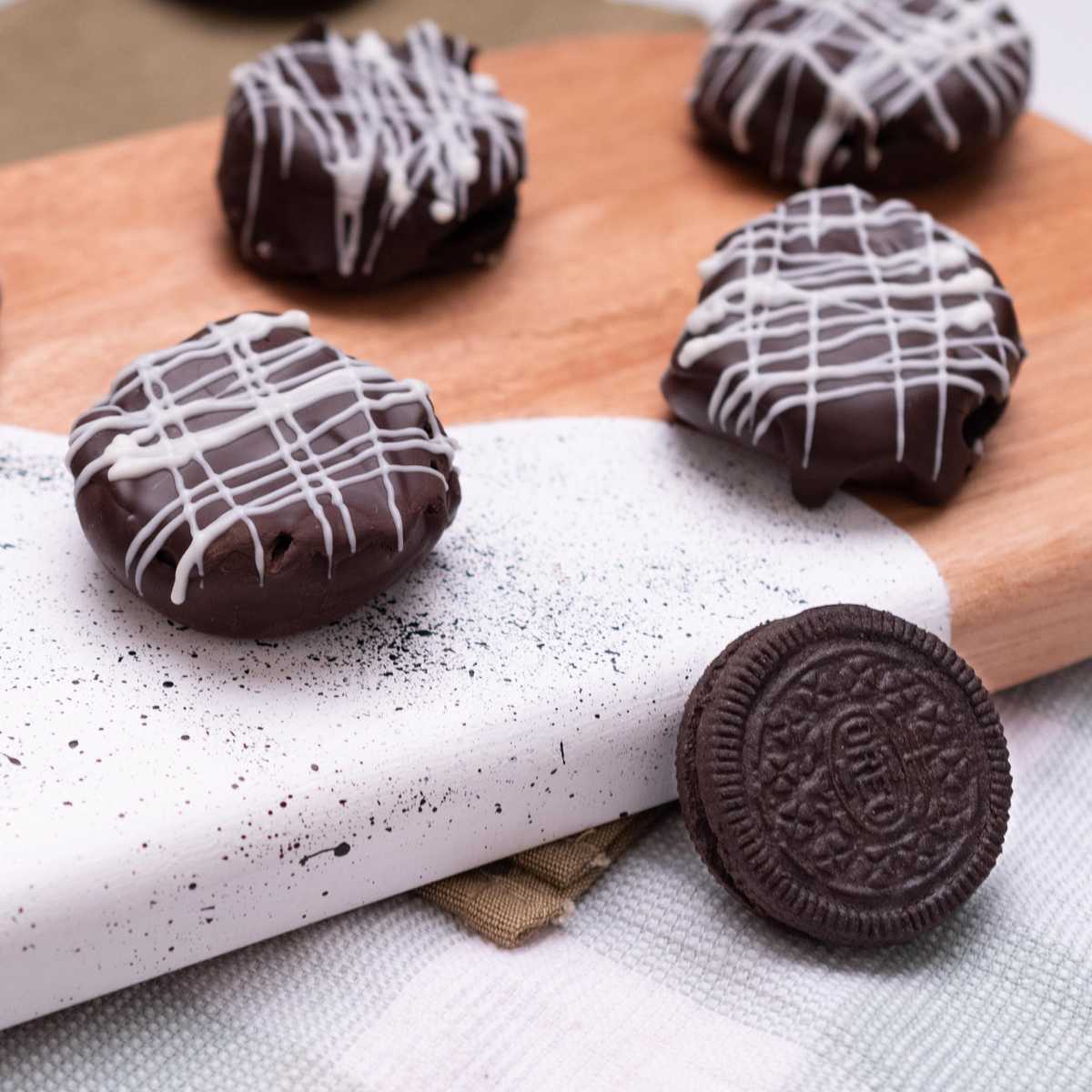 Oreos Bañadas en Chocolate