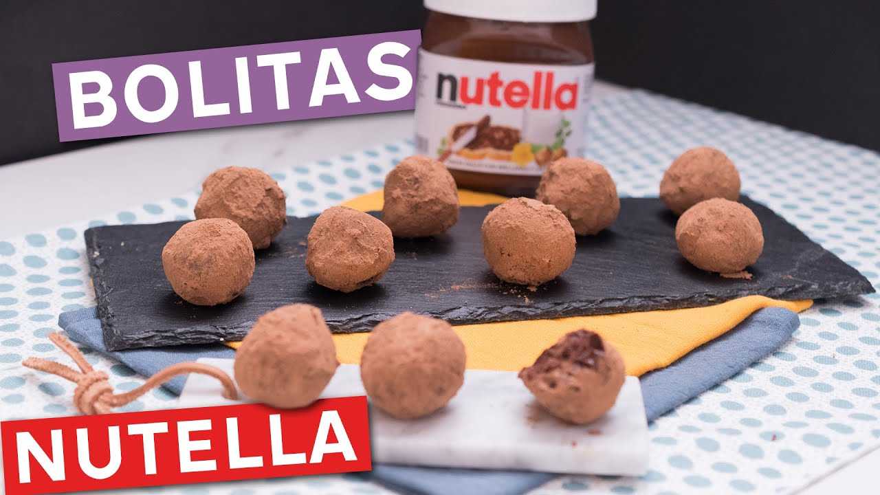 Bolitas de Nutella